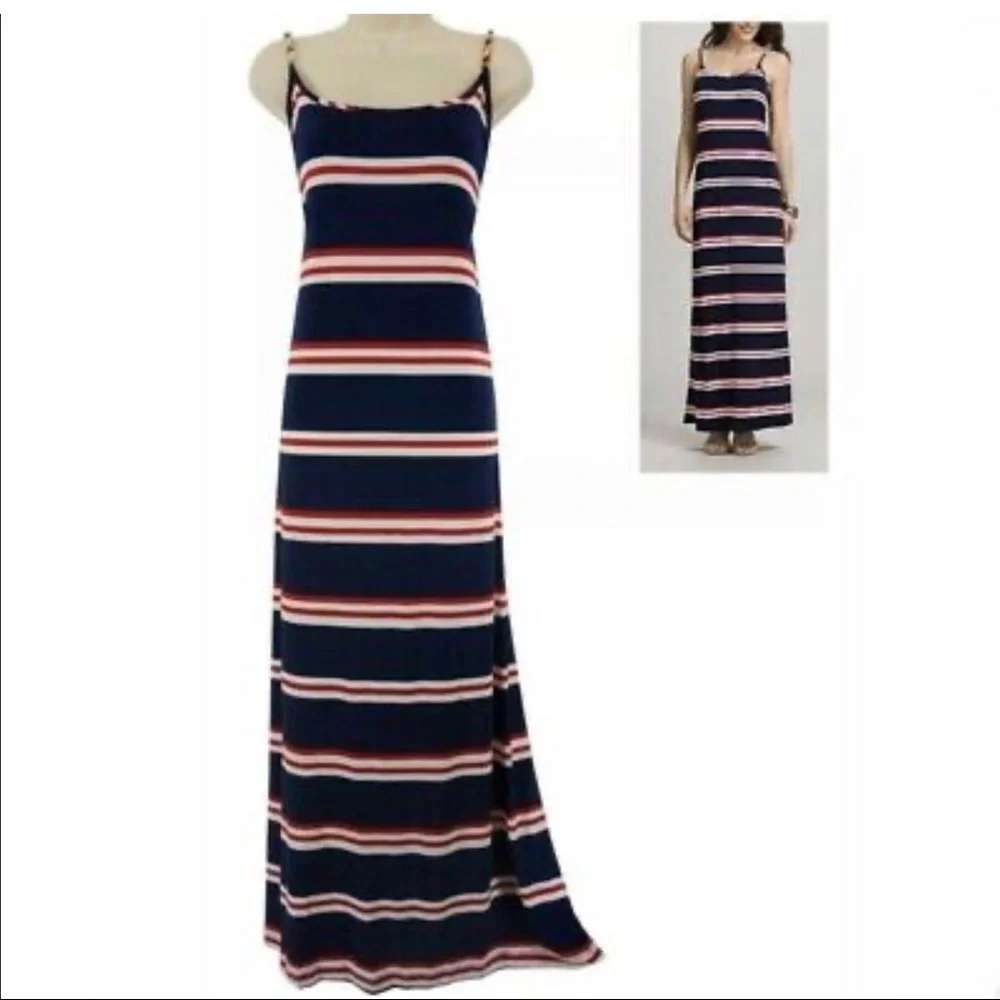 Roz & Ali striped maxi dress - Picture 1 of 8